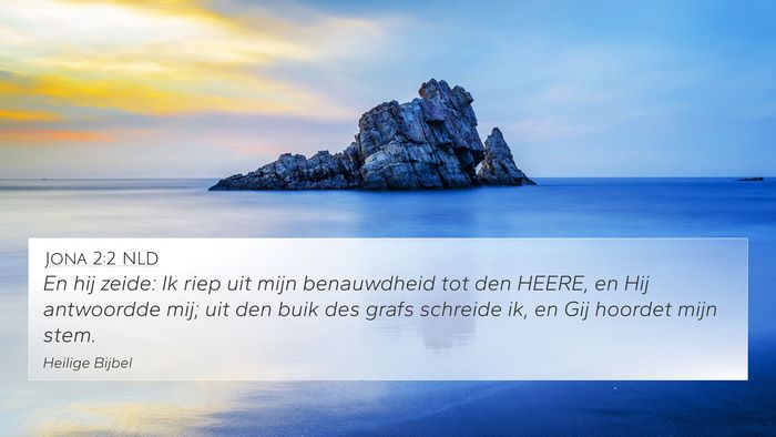 Jona 2:2 NLD Bible Verse Image