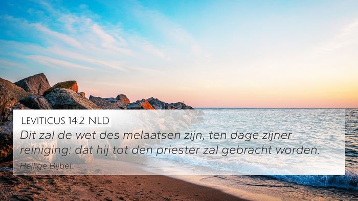 Leviticus 14:2 NLD Bible Verse Image