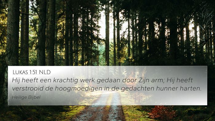 Lukas 1:51 NLD Bible Verse Image