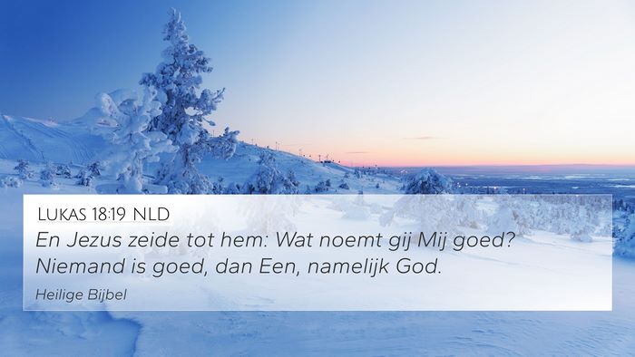 Lukas 18:19 NLD Bible Verse Image