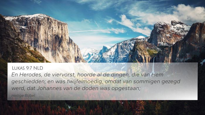 Lukas 9:7 NLD Bible Verse Image
