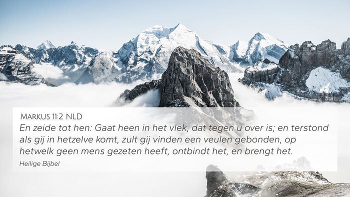 Markus 11:2 NLD Bible Verse Image