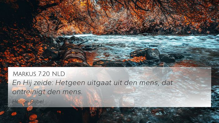 Markus 7:20 NLD Bible Verse Image
