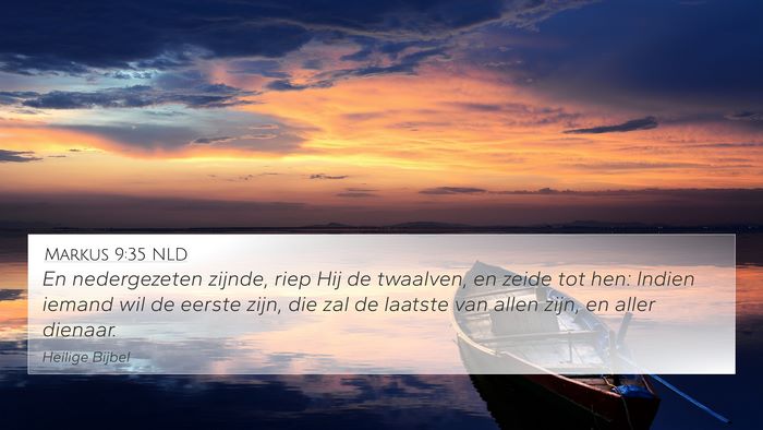 Markus 9:35 NLD Bible Verse Image