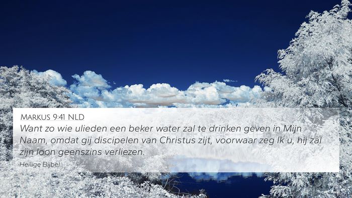Markus 9:41 NLD Bible Verse Image