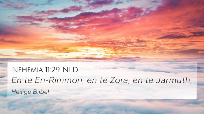 Nehemia 11:29 NLD Bible Verse Image