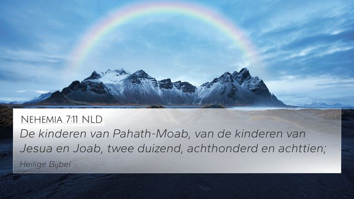 Nehemia 7:11 NLD Bible Verse Image