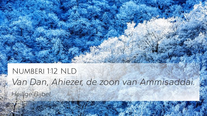 Numberi 1:12 NLD Bible Verse Image