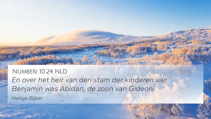 Numberi 10:24 NLD 4K Wallpaper - En over het heir van den stam der kinderen van - 4K Wallpaper Bible Verse