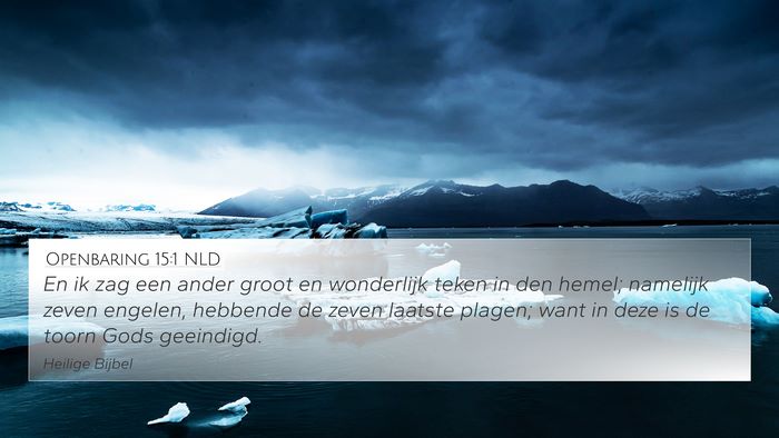 Openbaring 15:1 NLD Bible Verse Image