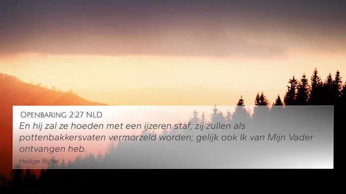 Openbaring 2:27 NLD Bible Verse Image