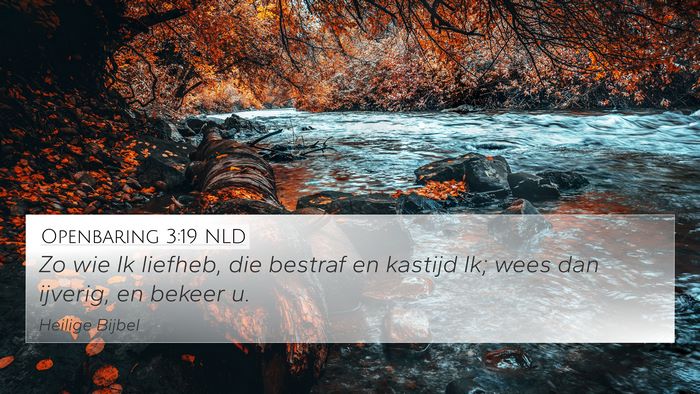 Openbaring 3:19 NLD Bible Verse Image