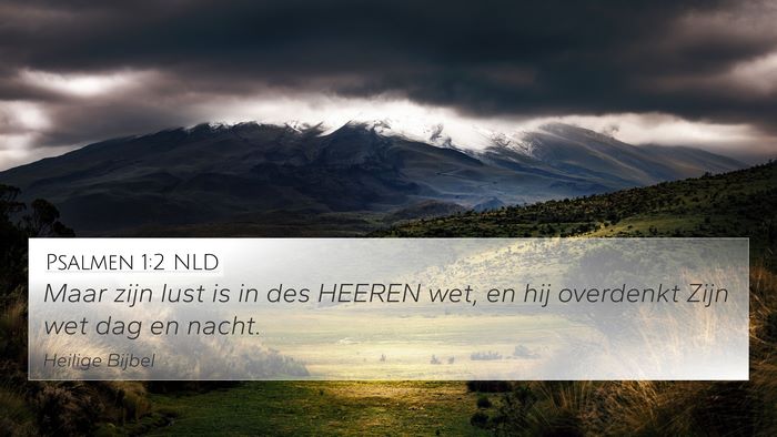 Psalmen 1:2 NLD Bible Verse Image