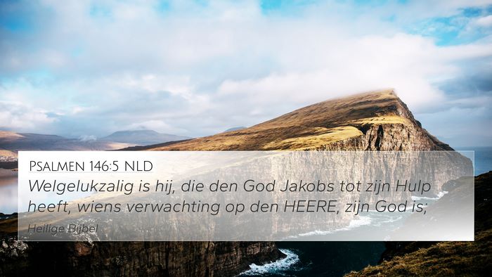 Psalmen 146:5 NLD Bible Verse Image