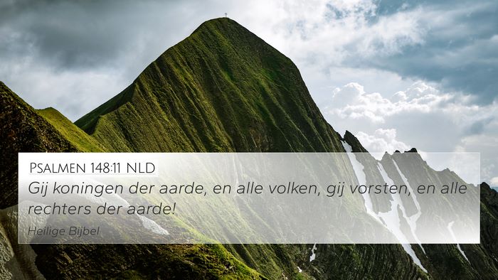 Psalmen 148:11 NLD Bible Verse Image