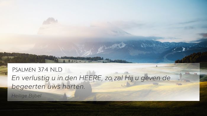 Psalmen 37:4 NLD Bible Verse Image
