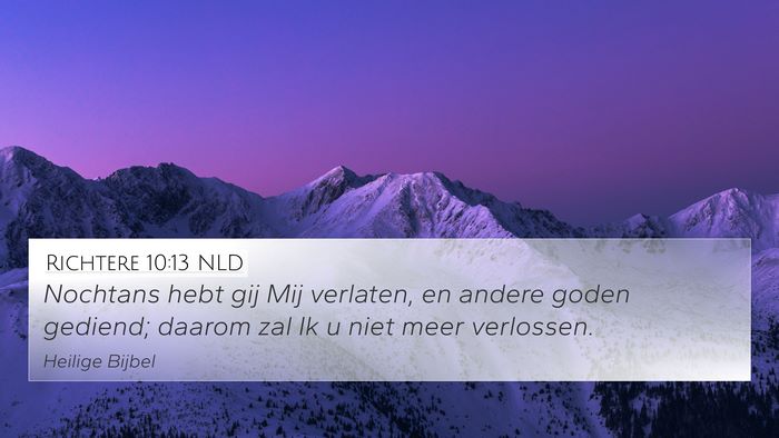 Richtere 10:13 NLD Bible Verse Image