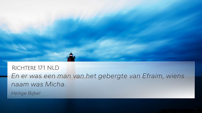 Richtere 17:1 NLD Bible Verse Image