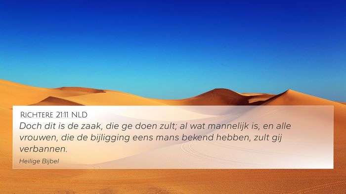 Richtere 21:11 NLD Bible Verse Image