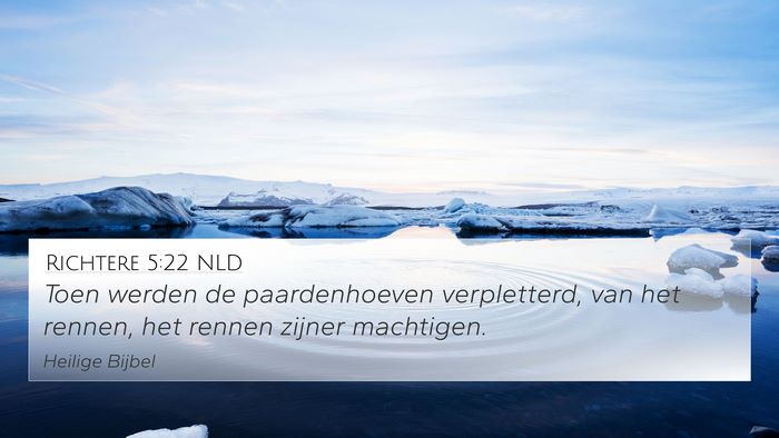 Richtere 5:22 NLD Bible Verse Image