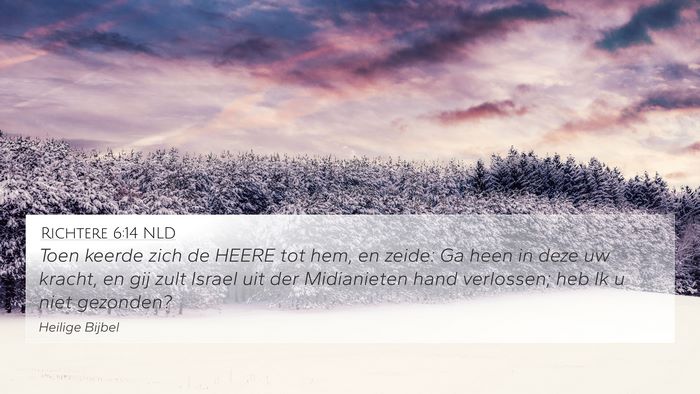 Richtere 6:14 NLD Bible Verse Image