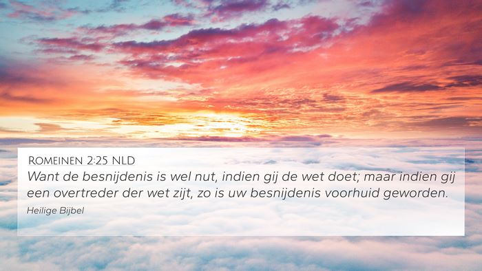 Romeinen 2:25 NLD Bible Verse Image