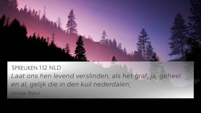 Spreuken 1:12 NLD Bible Verse Image