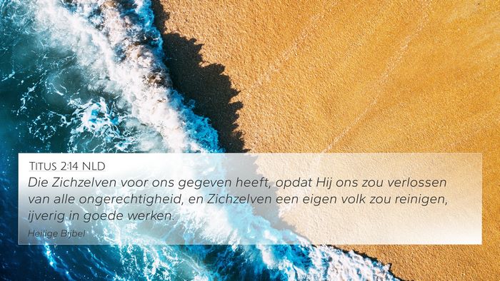 Titus 2:14 NLD Bible Verse Image