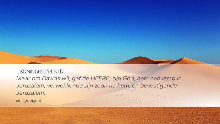 1 Koningen 15:4 NLD Bible Verse Image