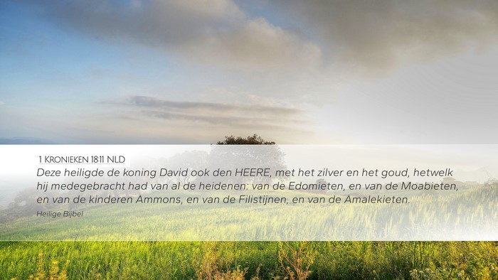 1 Kronieken 18:11 NLD Bible Verse Image