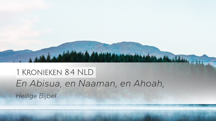 1 Kronieken 8:4 NLD Bible Verse Image