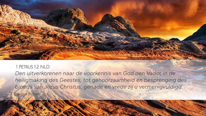 1 Petrus 1:2 NLD Bible Verse Image