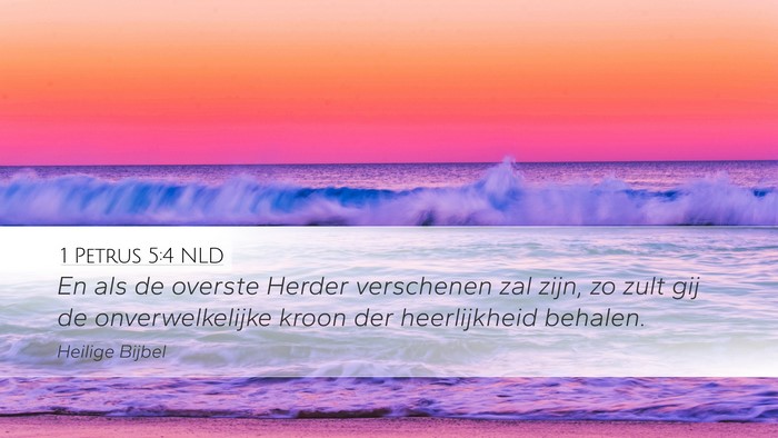 1 Petrus 5:4 NLD Bible Verse Image