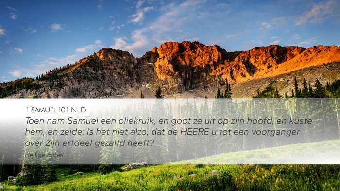 1 Samuël 10:1 NLD Bible Verse Image