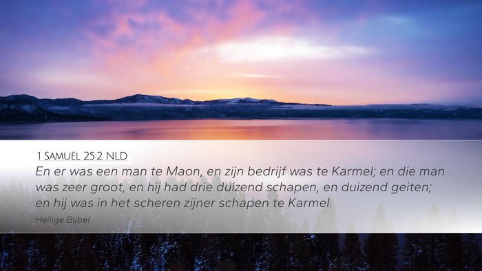 1 Samuël 25:2 NLD Bible Verse Image