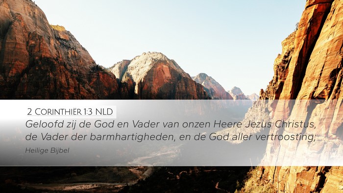 2 Corinthiër 1:3 NLD Bible Verse Image