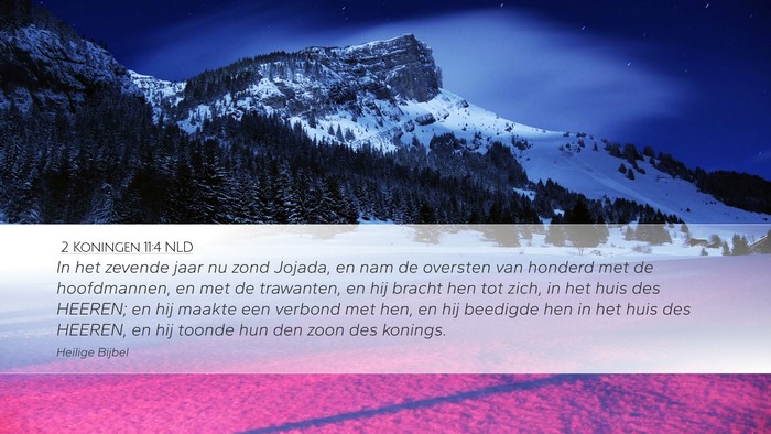 2 Koningen 11:4 NLD Bible Verse Image