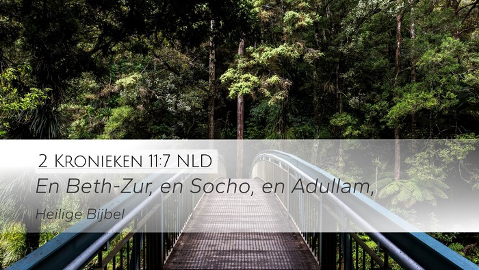 2 Kronieken 11:7 NLD Bible Verse Image