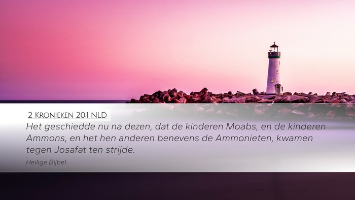 2 Kronieken 20:1 NLD Bible Verse Image