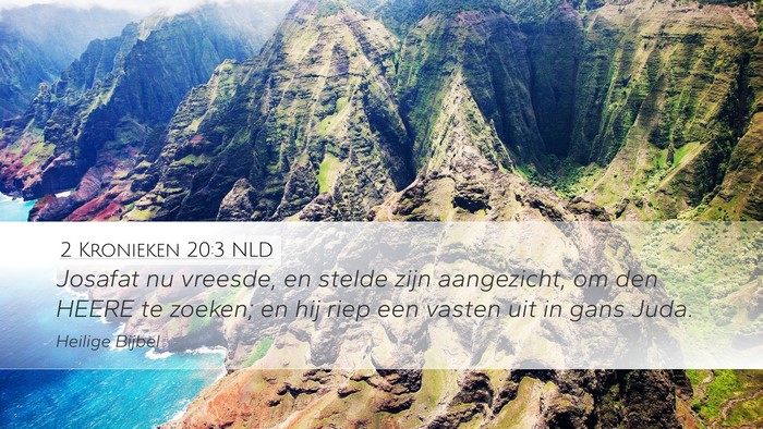 2 Kronieken 20:3 NLD Bible Verse Image