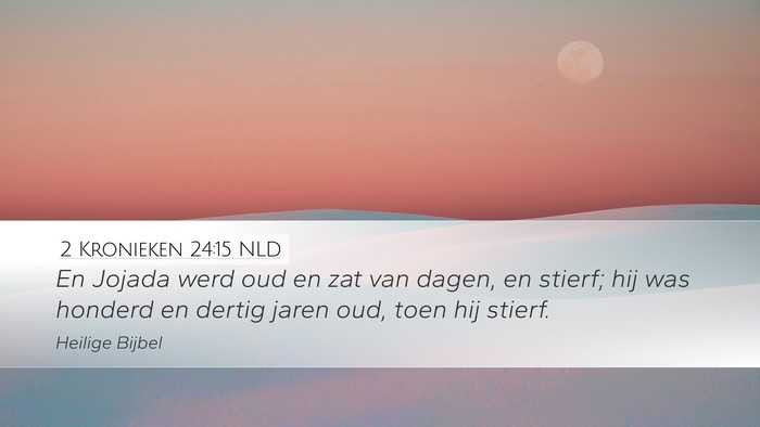 2 Kronieken 24:15 NLD Bible Verse Image