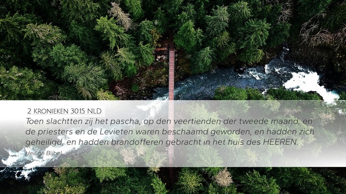 2 Kronieken 30:15 NLD Bible Verse Image