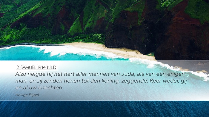 2 Samuël 19:14 NLD Bible Verse Image