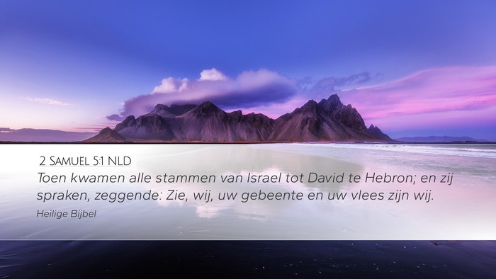 2 Samuël 5:1 NLD Bible Verse Image