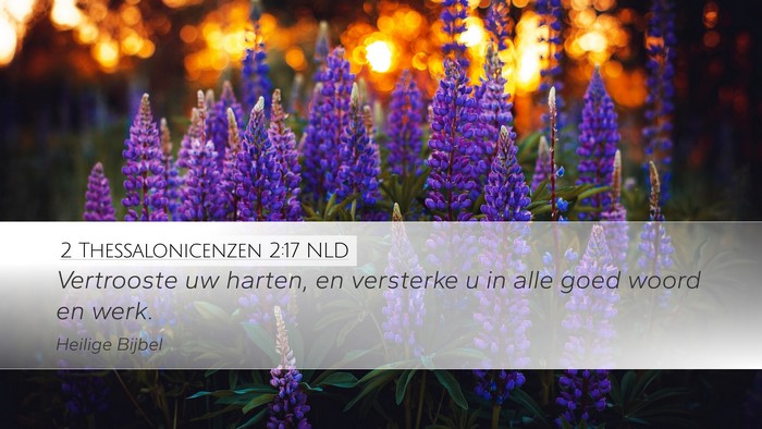 2 Thessalonicenzen 2:17 NLD Bible Verse Image