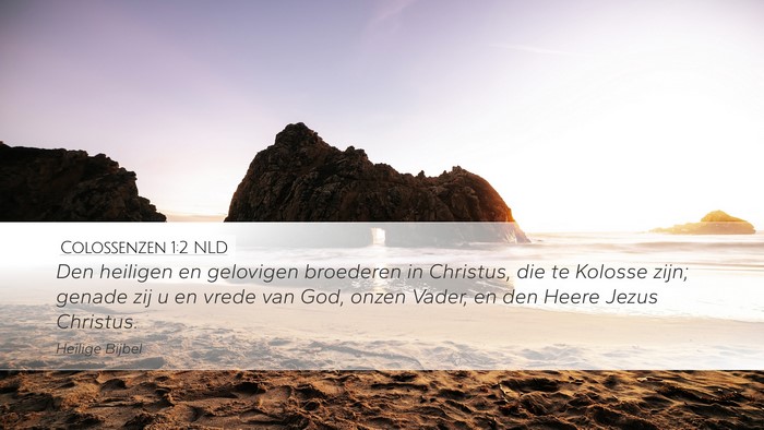 Colossenzen 1:2 NLD Bible Verse Image
