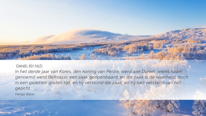 Daniël 10:1 NLD Bible Verse Image