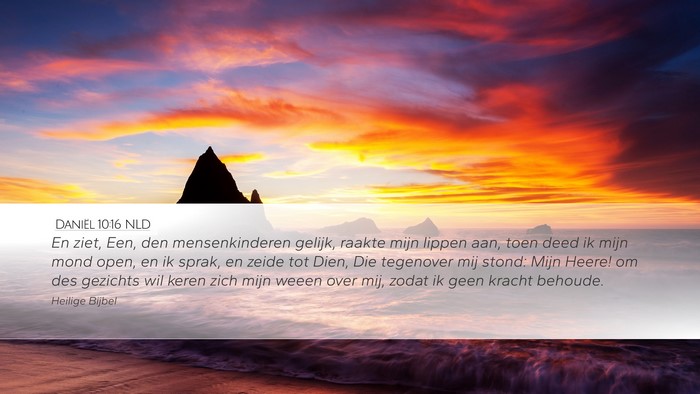 Daniël 10:16 NLD Bible Verse Image
