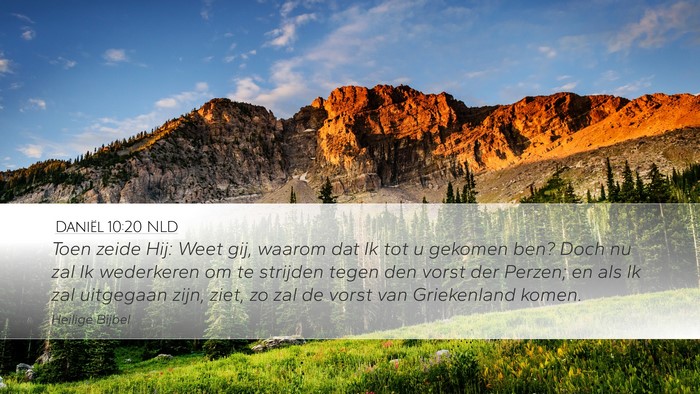 Daniël 10:20 NLD Bible Verse Image