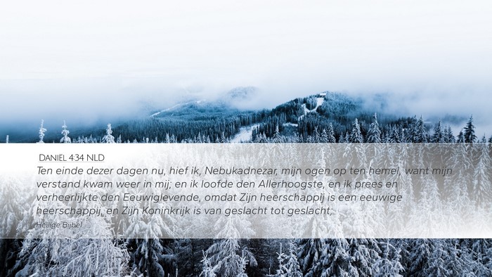 Daniël 4:34 NLD Bible Verse Image
